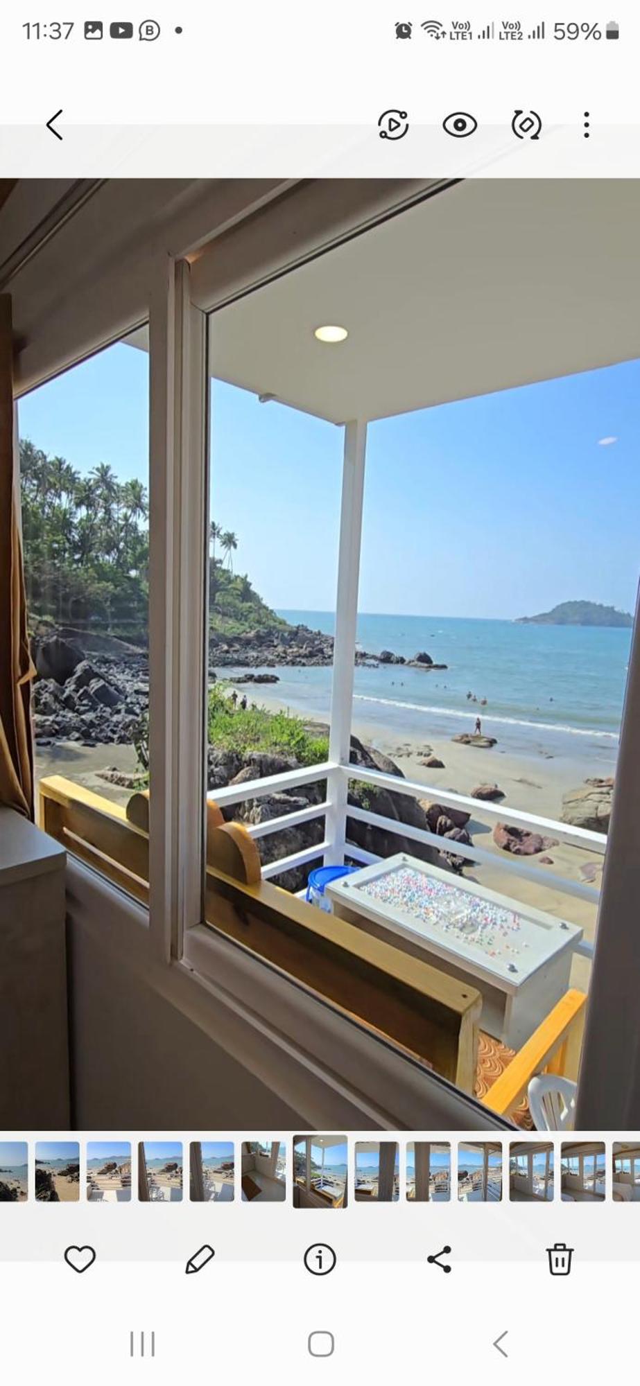 Pacific Sunset View Palolem Hotel Exterior photo